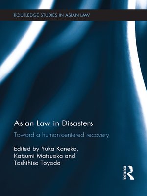 cover image of Asian Law in Disasters